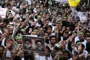 راهپیمایی اعتراضی نمازگران تهرانی پس از نماز جمعه
