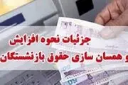جدول واریز  و اضافه حقوق بازنشستگان تامین اجتماعی فروردین 1403