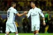 نقش مهم بنزما در رکورد گلزنی رونالدو در رئال