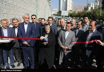 افتتاح تونل آرش اسفندیار