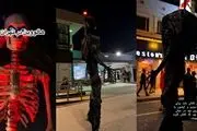 تصاویر تکان دهنده از هالووین در ایران/فیلم