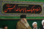 عزاداری شهادت امام علی درحضور رهبرانقلاب