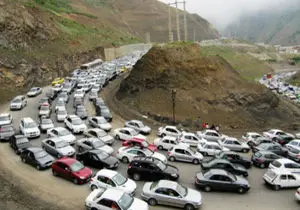 
ترافیک سنگین در جاده های ارتباطی مازندران
