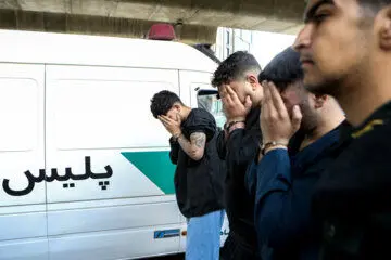 بازسازی صحنه زورگیری اتوبان صدر/ گزارش تصویری