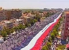 تظاهرات میلیونی درحمایت از نظام سوریه