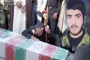 پدر شهید جواد زارع به فرزند شهیدش پیوست