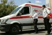 حمله با مواد محترقه به آمبولانس حامل بیمار در تهران
