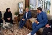 دلجویی معاون رییس جمهور ازمادر شهید غیرت