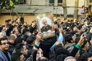 وداع با ۸ شهید مدافع حرم/ گزارش تصویری