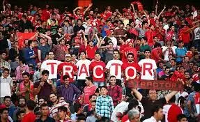  شعار هواداران تراکتورسازی علیه آجورلو 