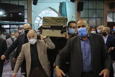 مراسم تشییع حجت الاسلام محتشمی پور