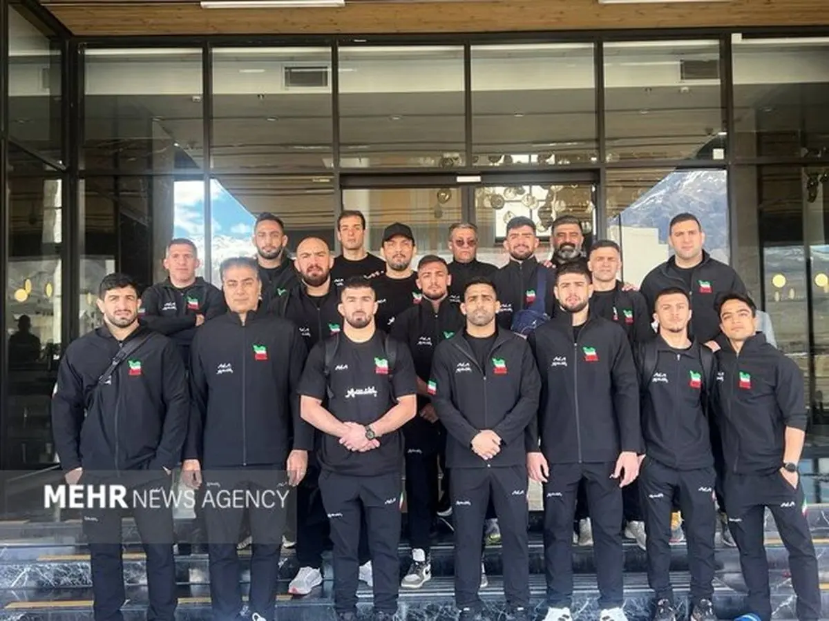 تیم ملی کشتی آزاد راهی قرقیزستان شد