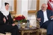 رایزنی ظریف با رئیس مجلس سنای بلژیک+تصاویر