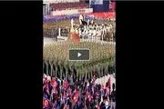 حیرت انگیزترین رژه نظامی تاریخ جهان را از دست ندهید+ فیلم