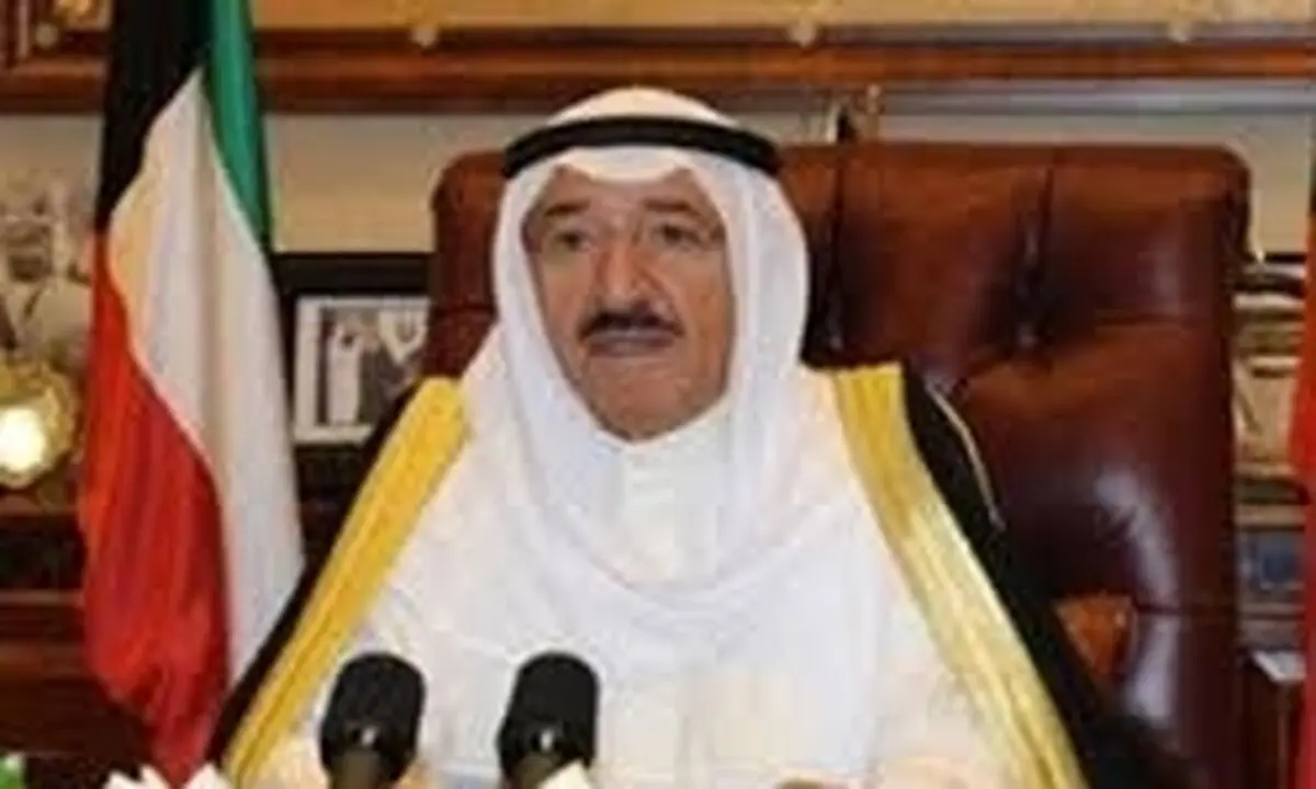 تسلیم نامه امیر کویت به امیرقطر