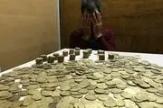  دستگیری ۲ قاچاقچی و کشف یک هزار و ۳۰۰ عدد سکه تاریخی