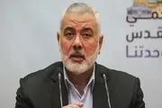 پیام «اسماعیل هنیه» به رئیس جمهور لبنان
