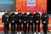 یازدهمی دختران پینگپنگ ایران در آسیا
