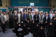 دیدار اعضای کنگره‌ شهدای سبزوار و نیشابور با رهبر معظم انقلاب/ گزارش تصویری