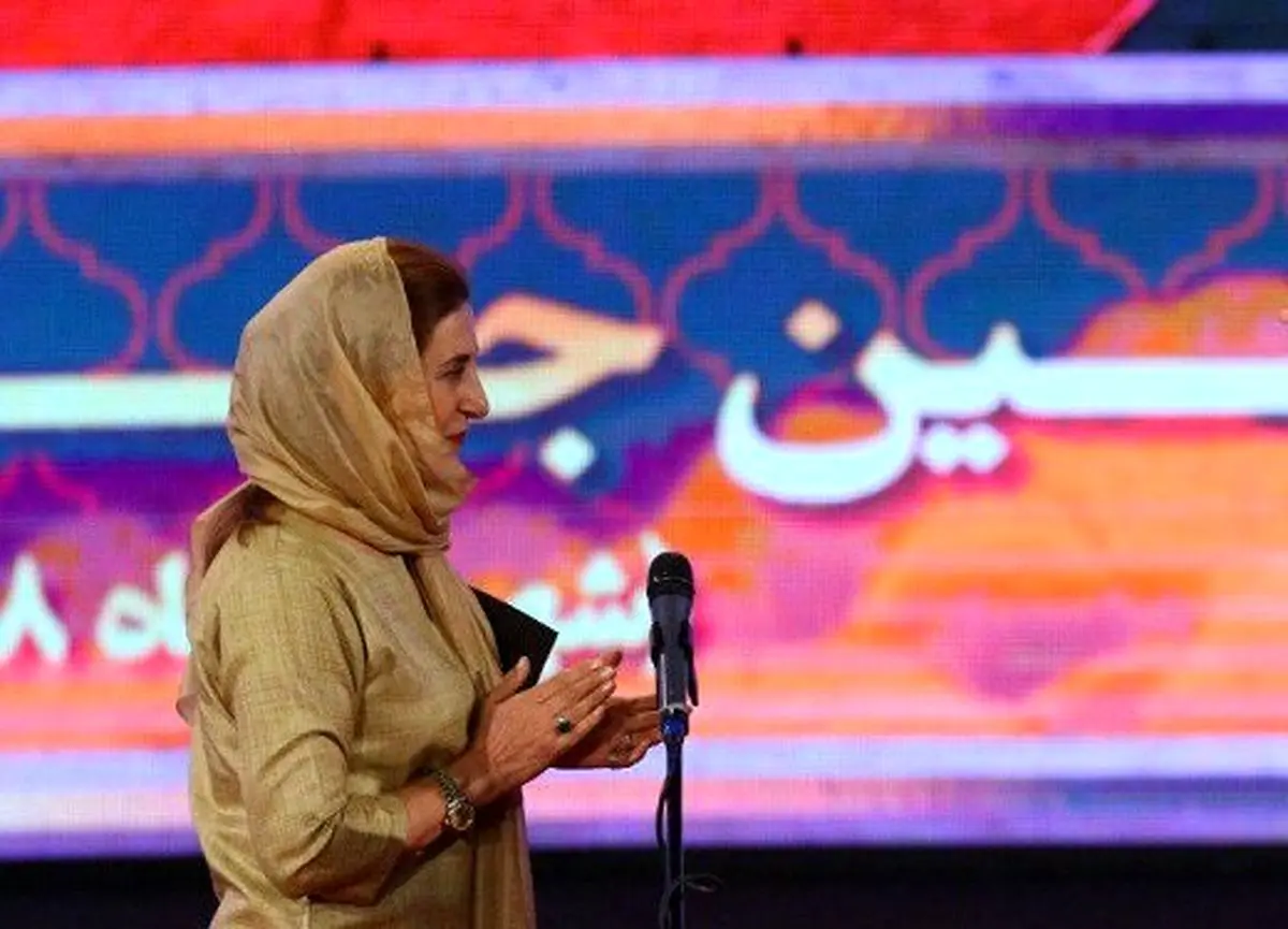 واکنش فاطمه معتمد آریا به تحریم ها علیه ایران/ عکس