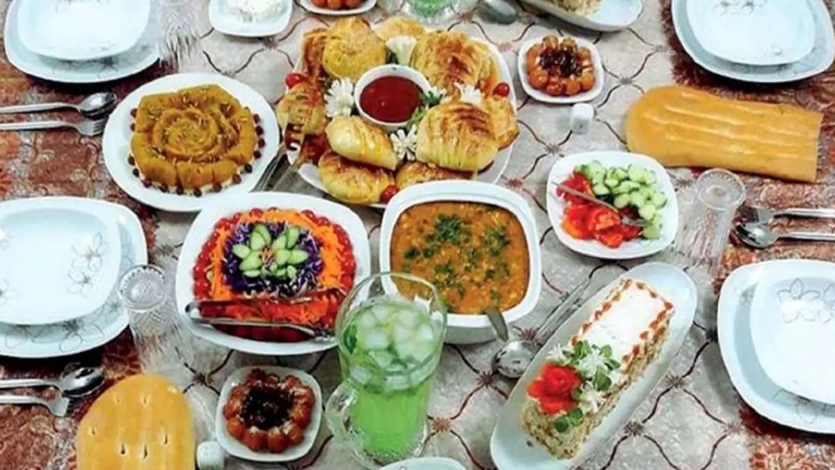 پیشغذاهای لطیف و غلیظ سفره افطار