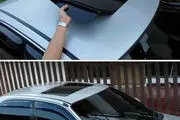 سانروف قلابی/ عکس