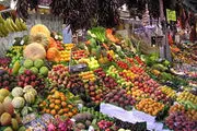 نرخ لیمو و انواع میوه ها در میدان میوه و تره بار تهران