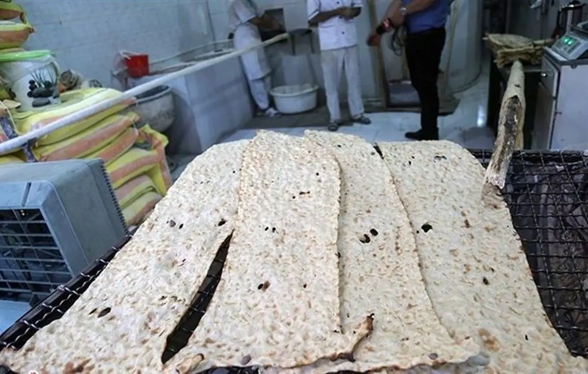 فروش اجباری نان دو رو کنجد گرانفروشی است