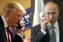 تماس ترامپ با پوتین درباره مسائل سوریه و ایران