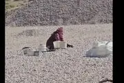 این زنان در طبس از سنگ پول درمی‌آورند!